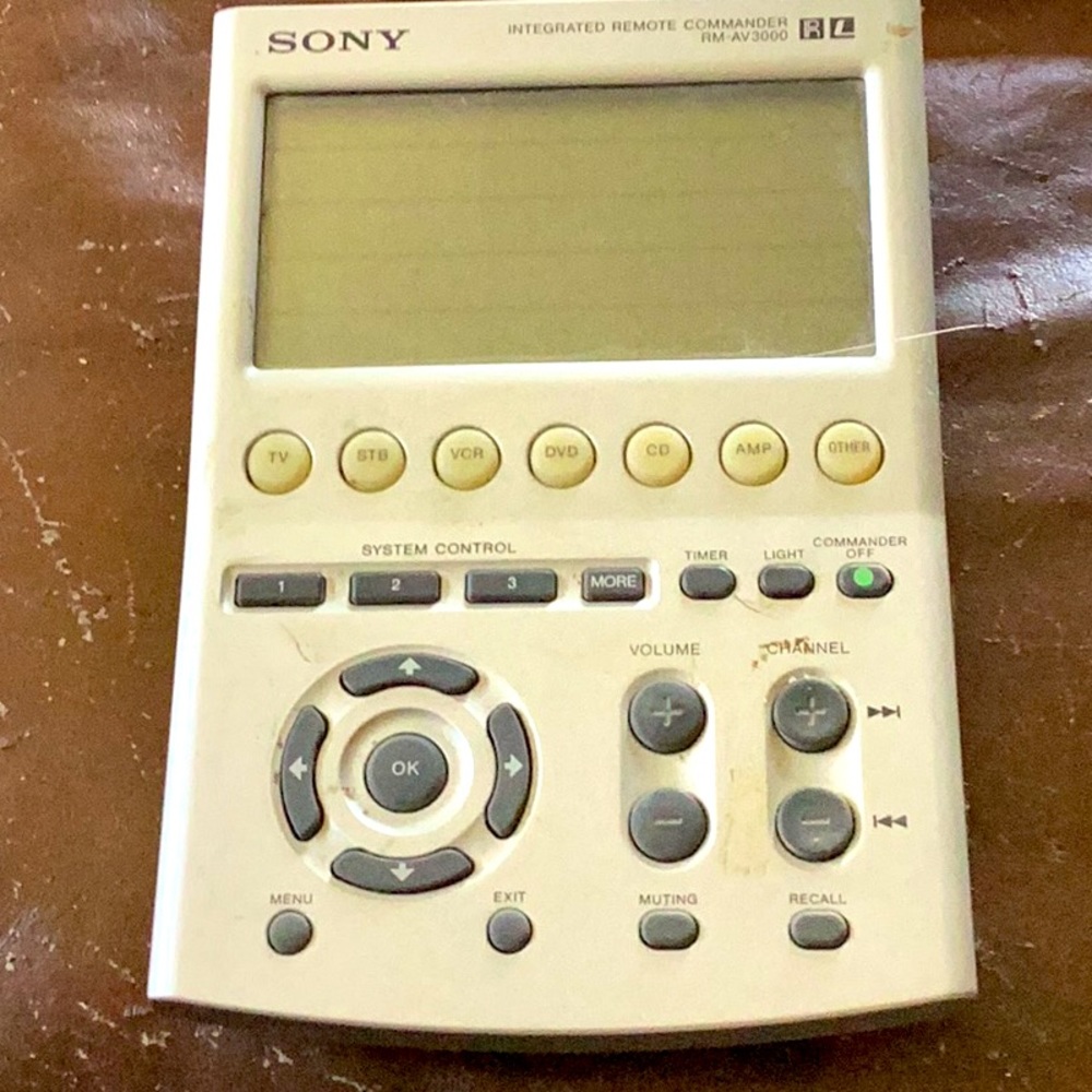 Sony Integrated Remote Commander RM-AV 3000